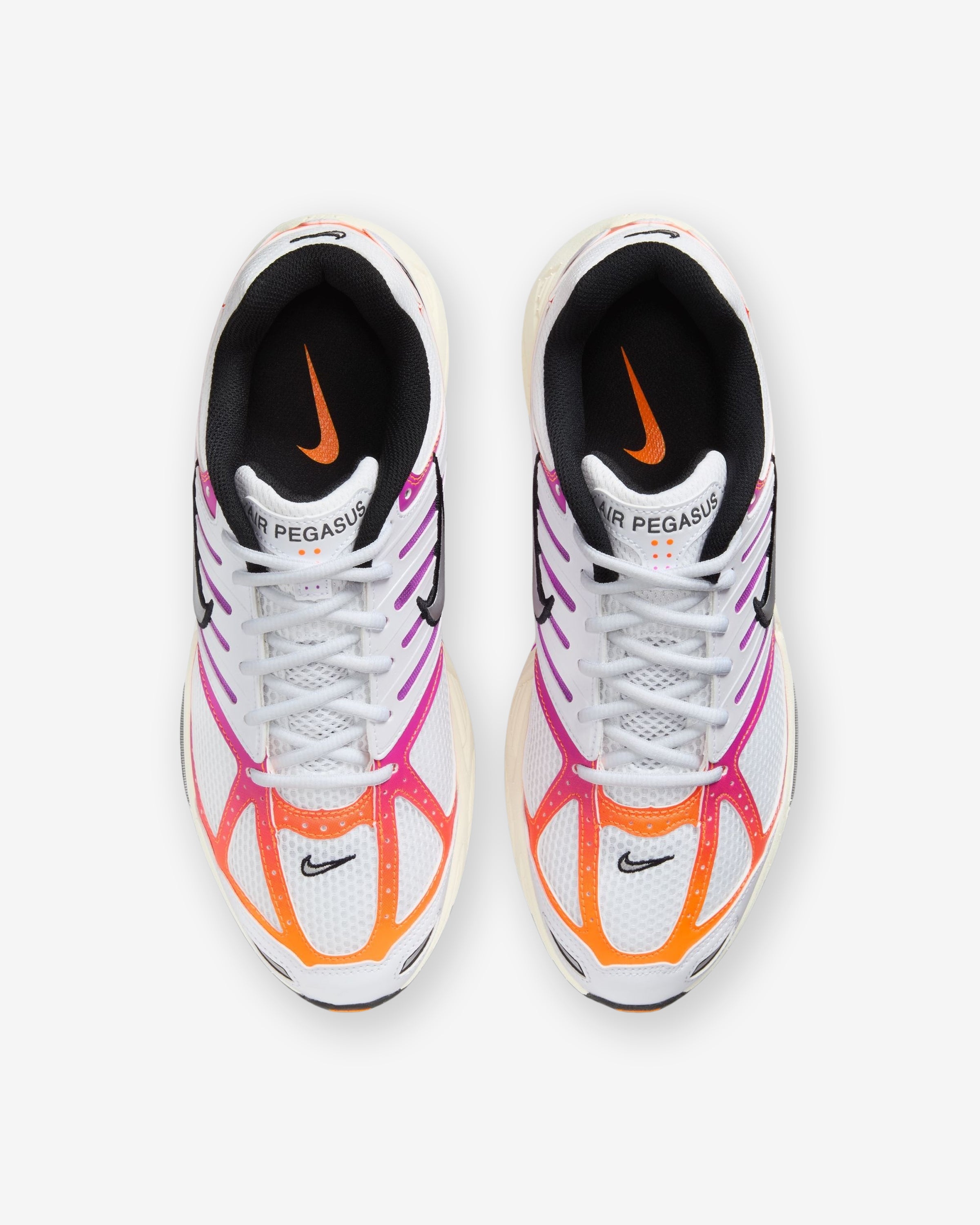 NIKE AIR PEGASUS 2005 - WHITE/ CHROME/ TOTALORANGE