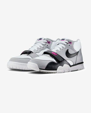 NIKE AIR TRAINER 1 - MEDIUMGREY/ BLACK/ WHITE/ HYPERVIOLET