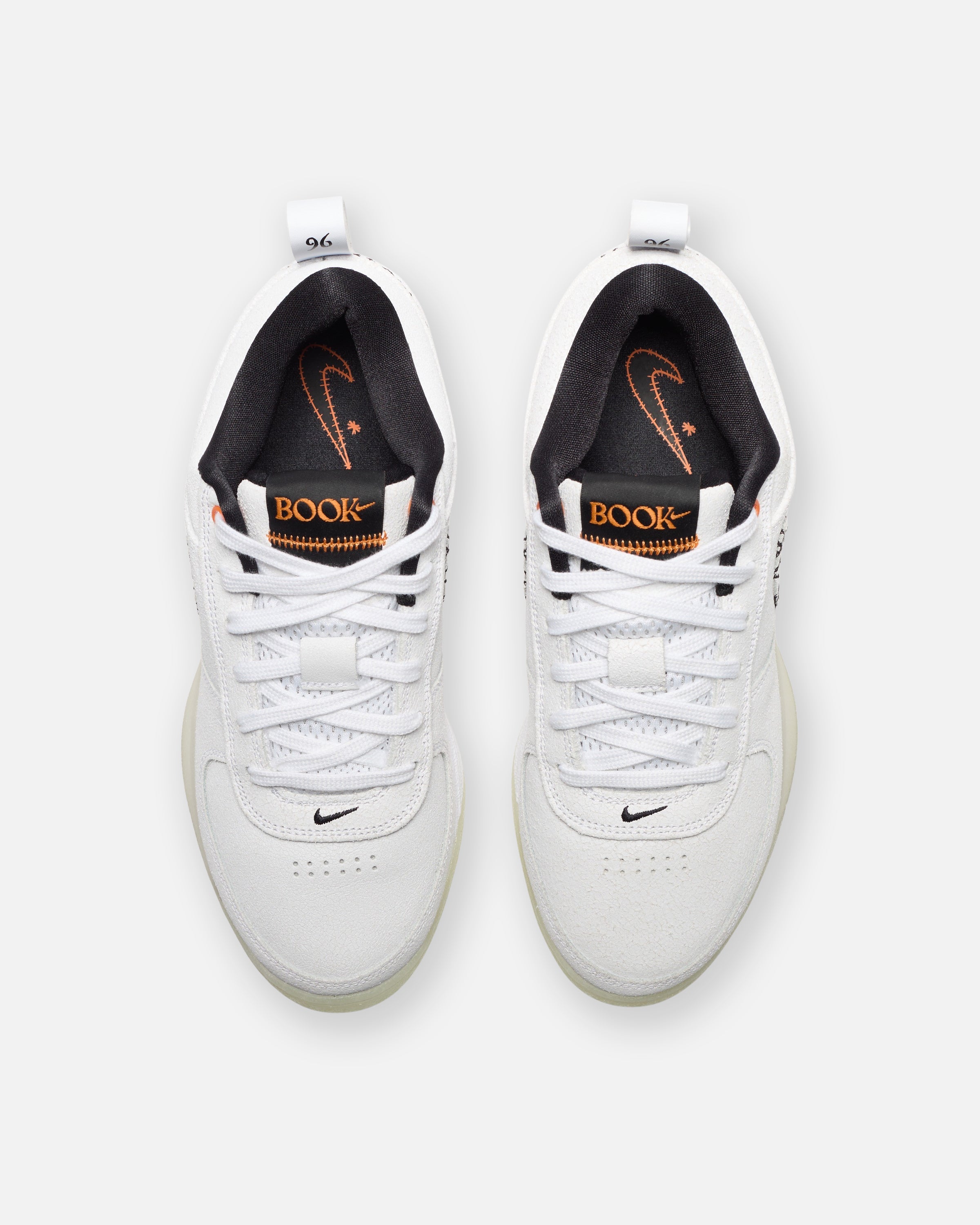 NIKE BOOK 1 - WHITE/ BLACK/ CLAYORANGE