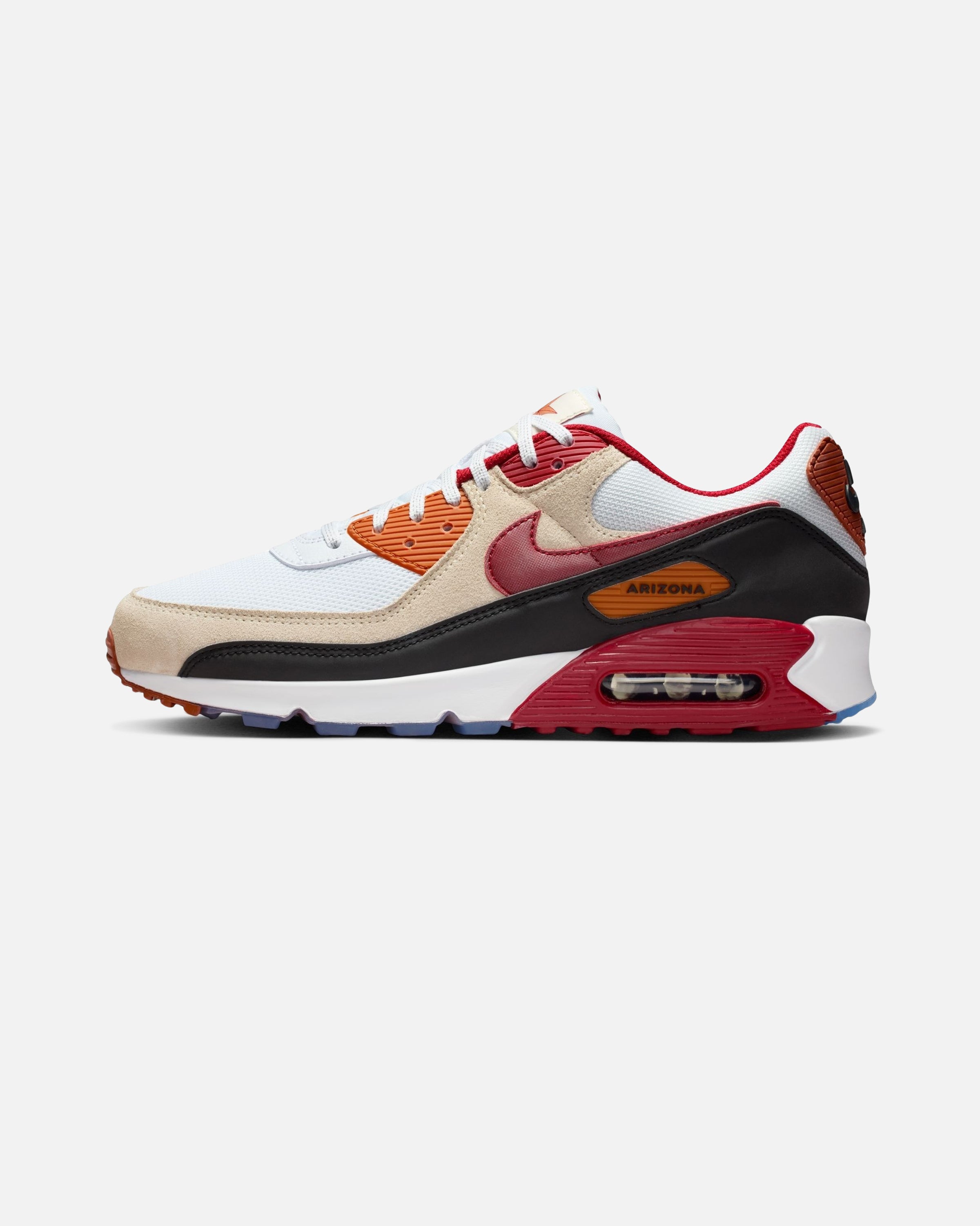 NIKE X CARDINALS AIR MAX 90 - WHITE/ TOUGHRED