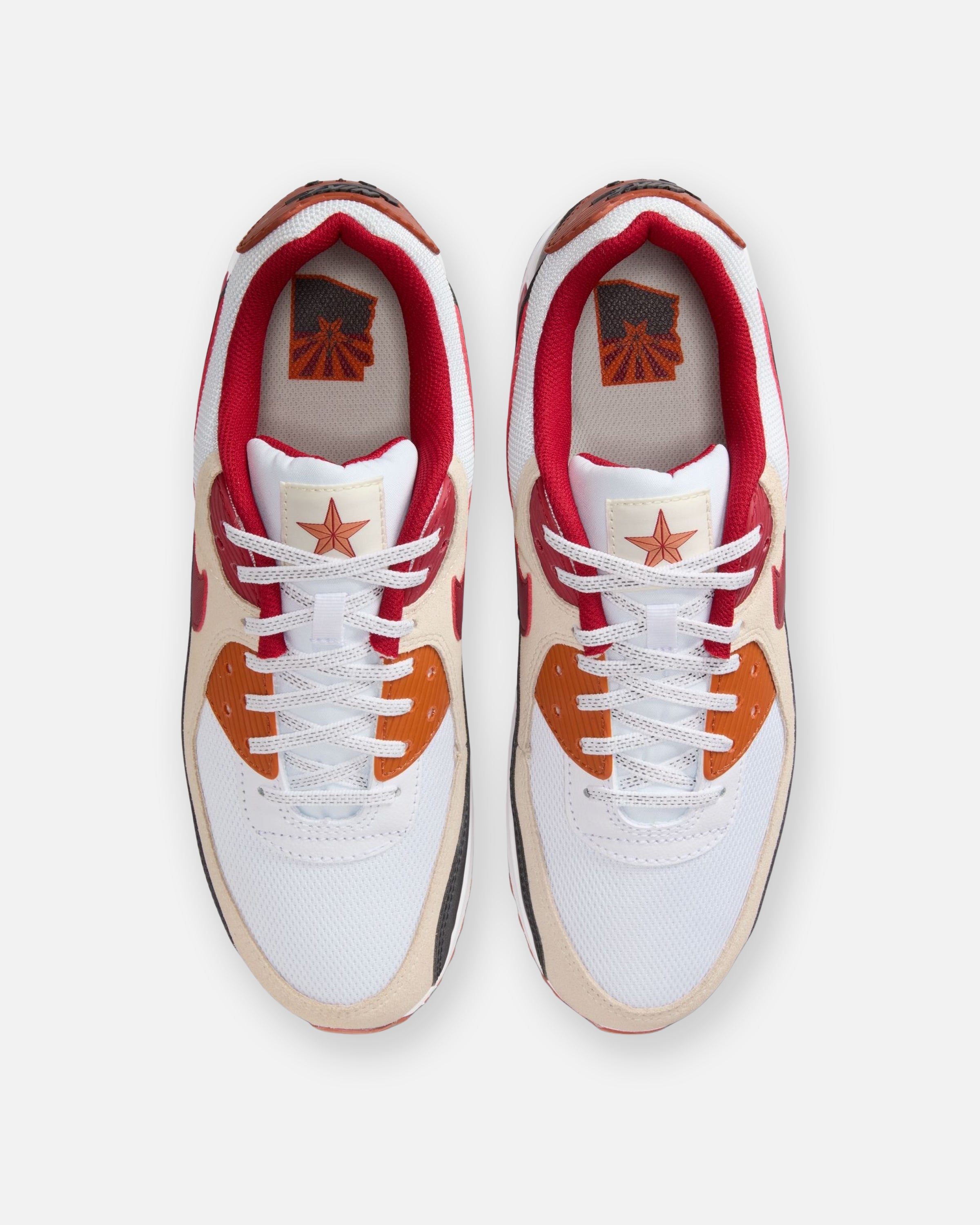 NIKE X CARDINALS AIR MAX 90 - WHITE/ TOUGHRED
