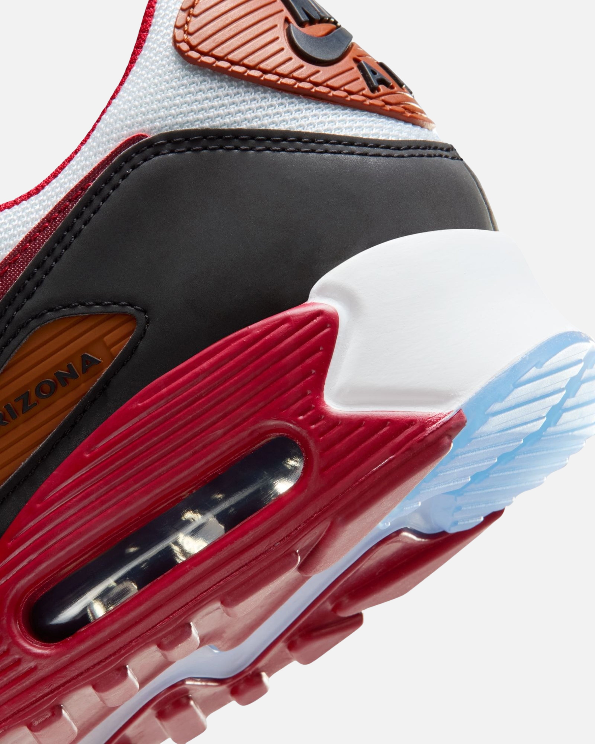 NIKE X CARDINALS AIR MAX 90 - WHITE/ TOUGHRED