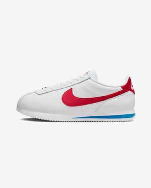 NIKE CORTEZ - WHITE/ VARSITYRED/ VARSITYBLUE