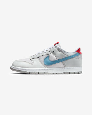 NIKE DUNK LOW QS - METALLICSILVER/ AEGEANSTORM