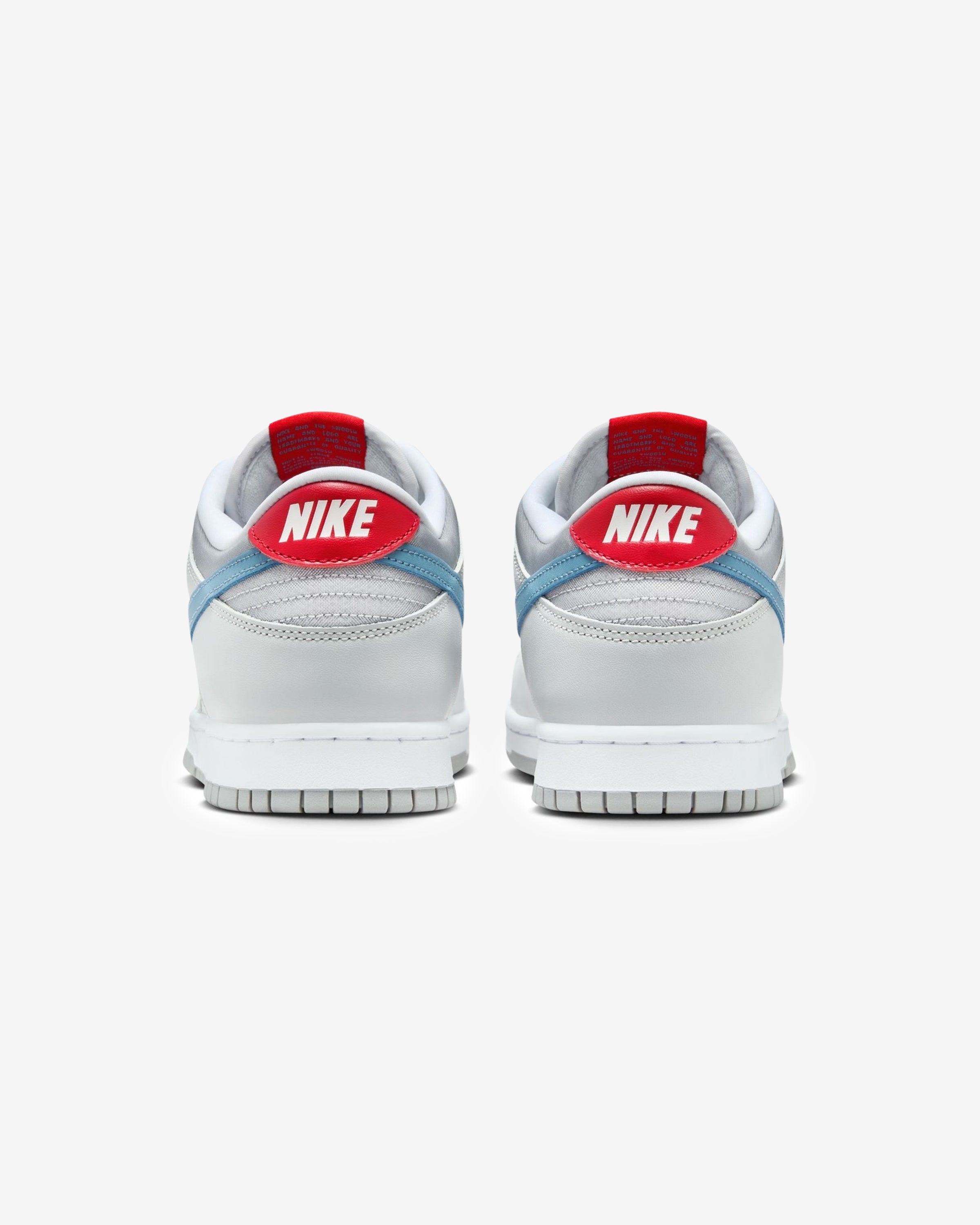 NIKE DUNK LOW QS - METALLICSILVER/ AEGEANSTORM