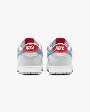 NIKE DUNK LOW QS - METALLICSILVER/ AEGEANSTORM