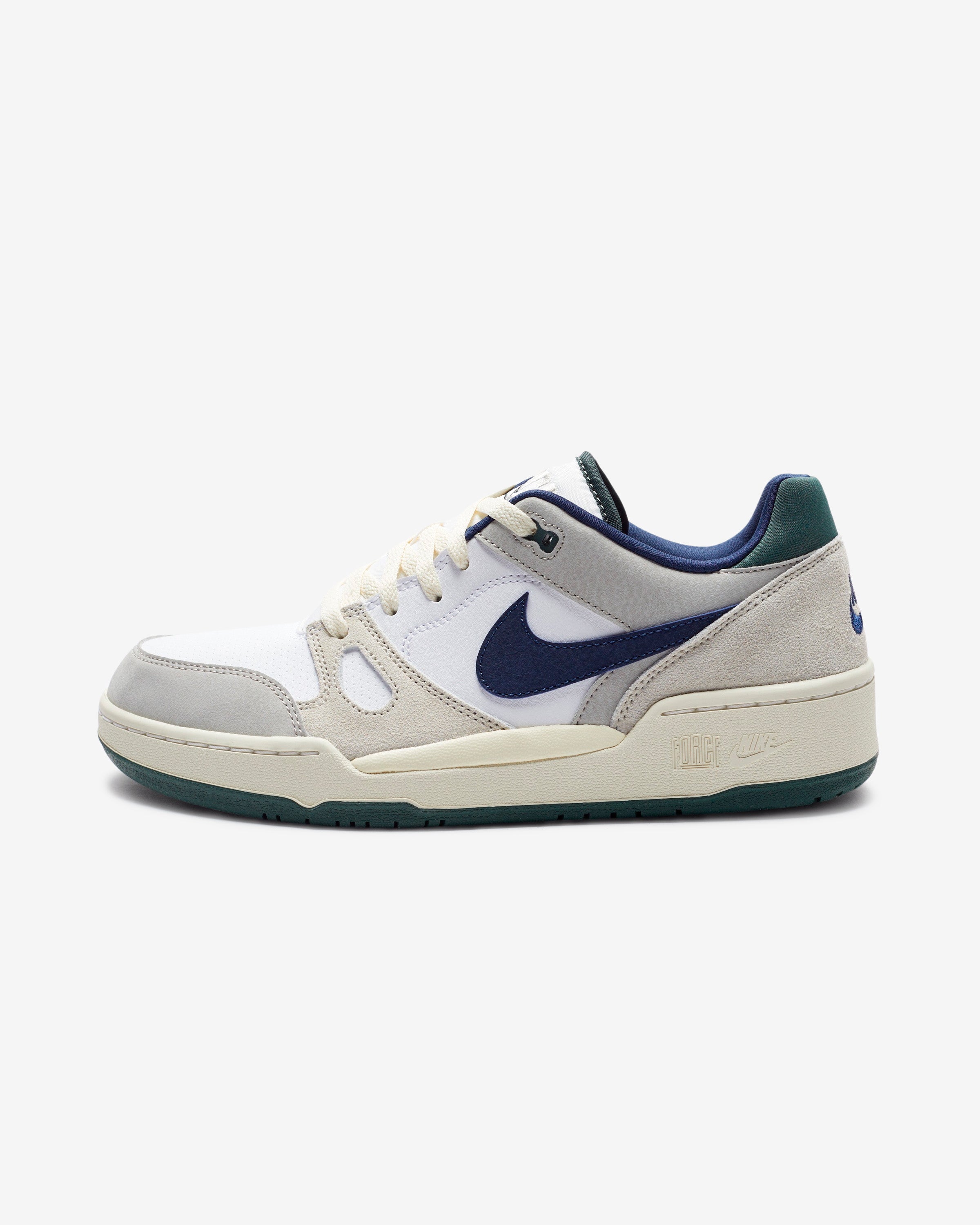 NIKE FULL FORCE LOW - WHITE/ MIDNIGHTNAVY/ LTIRONORE