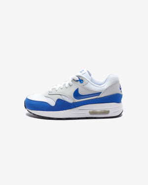 NIKE GS AIR MAX 1 - WHITE/ GAMEROYAL/ NEUTRALGREY/ BLACK