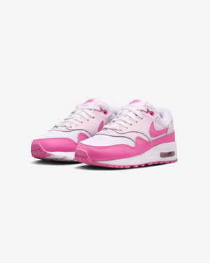 NIKE GS AIR MAX 1 - WHITE/ PLAYFULPINK