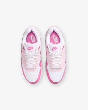 NIKE GS AIR MAX 1 - WHITE/ PLAYFULPINK