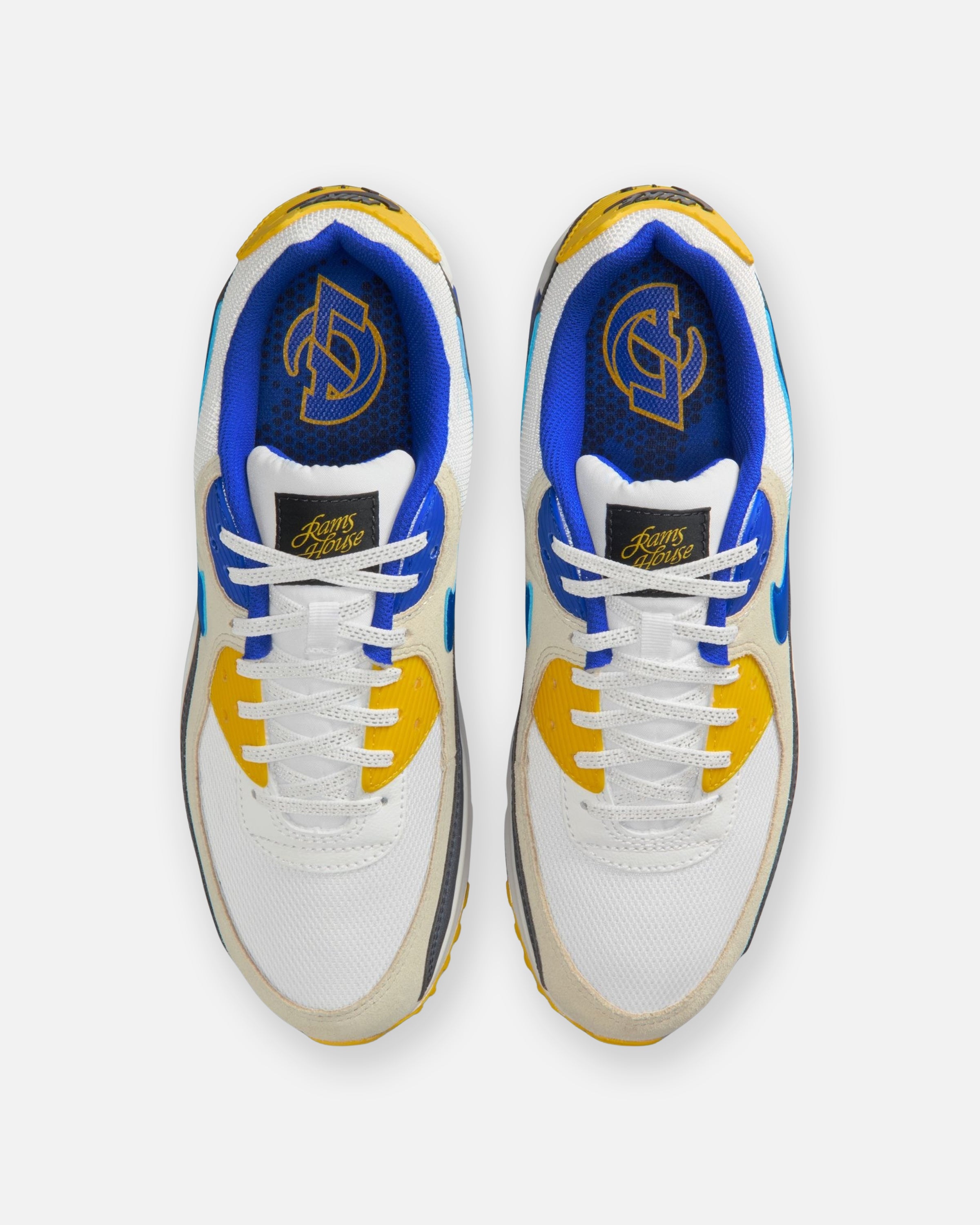 NIKE X LA RAMS AIR MAX 90 - WHITE/ HYPERROYAL