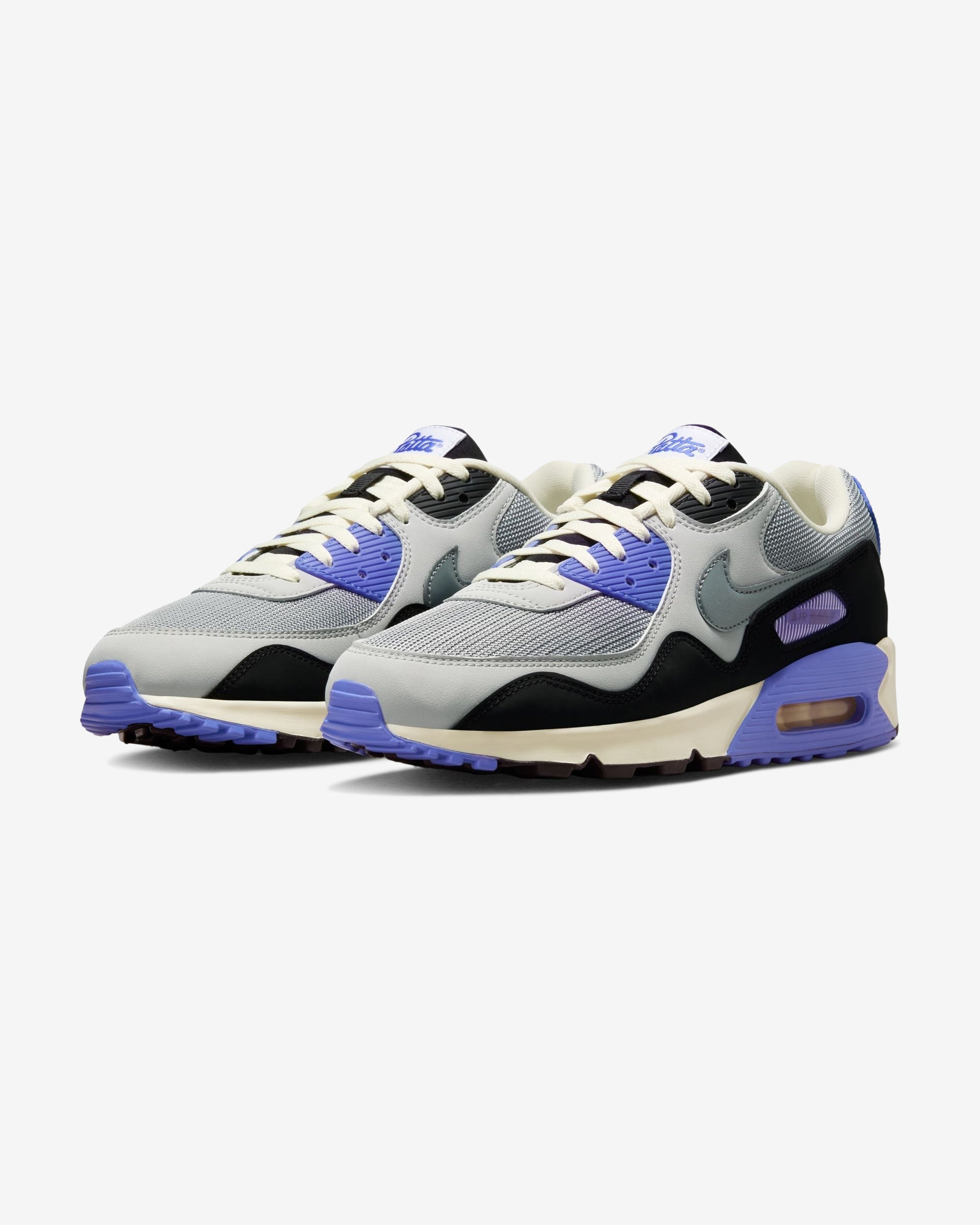 NIKE X PATTA AIR MAX 90 - PARTICLEGREY/ SAPPHIRE