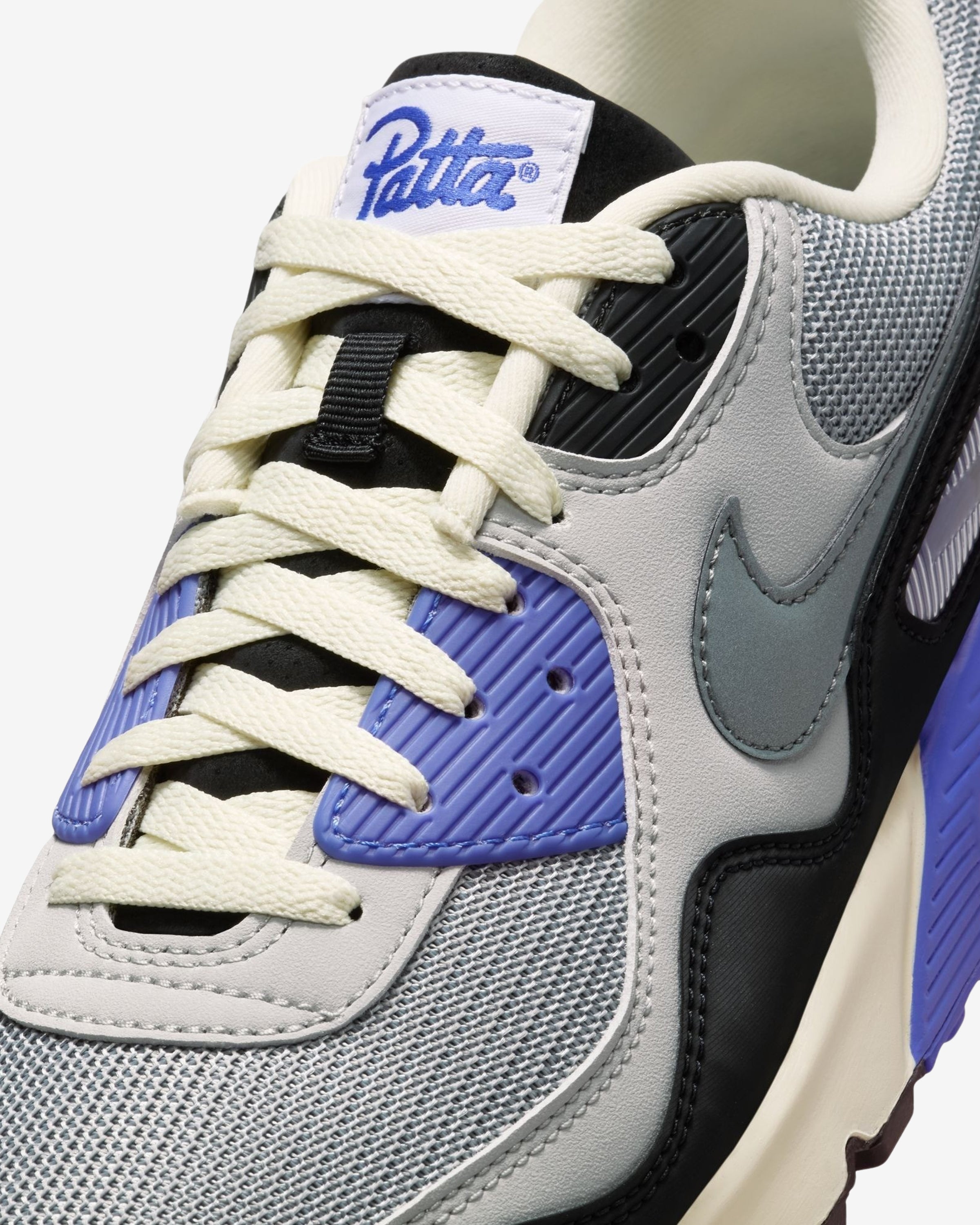 NIKE X PATTA AIR MAX 90 - PARTICLEGREY/ SAPPHIRE
