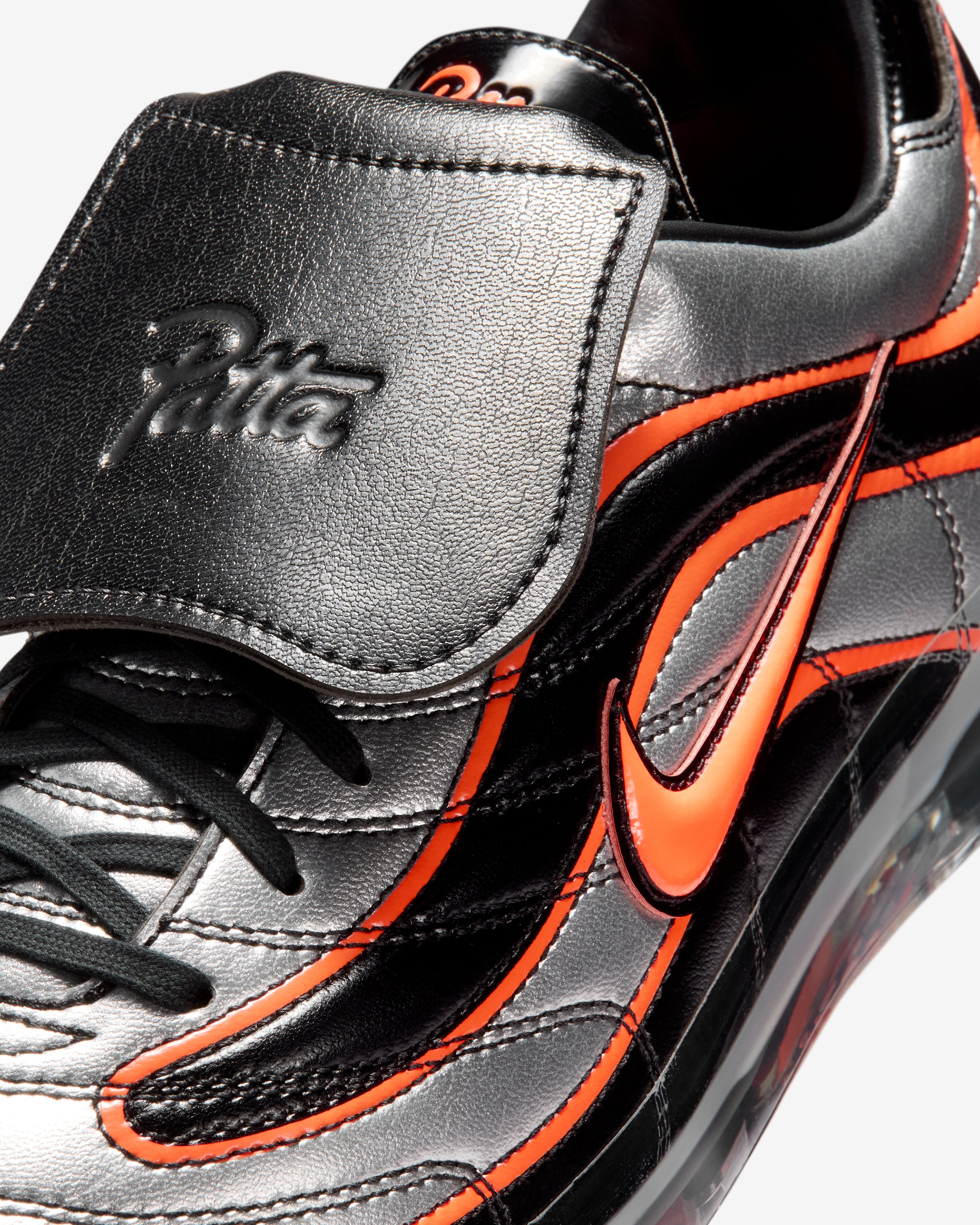 NIKE X PATTA CRYOSHOT MERCURIAL VAPOR R9 - METALLIC SILVER 