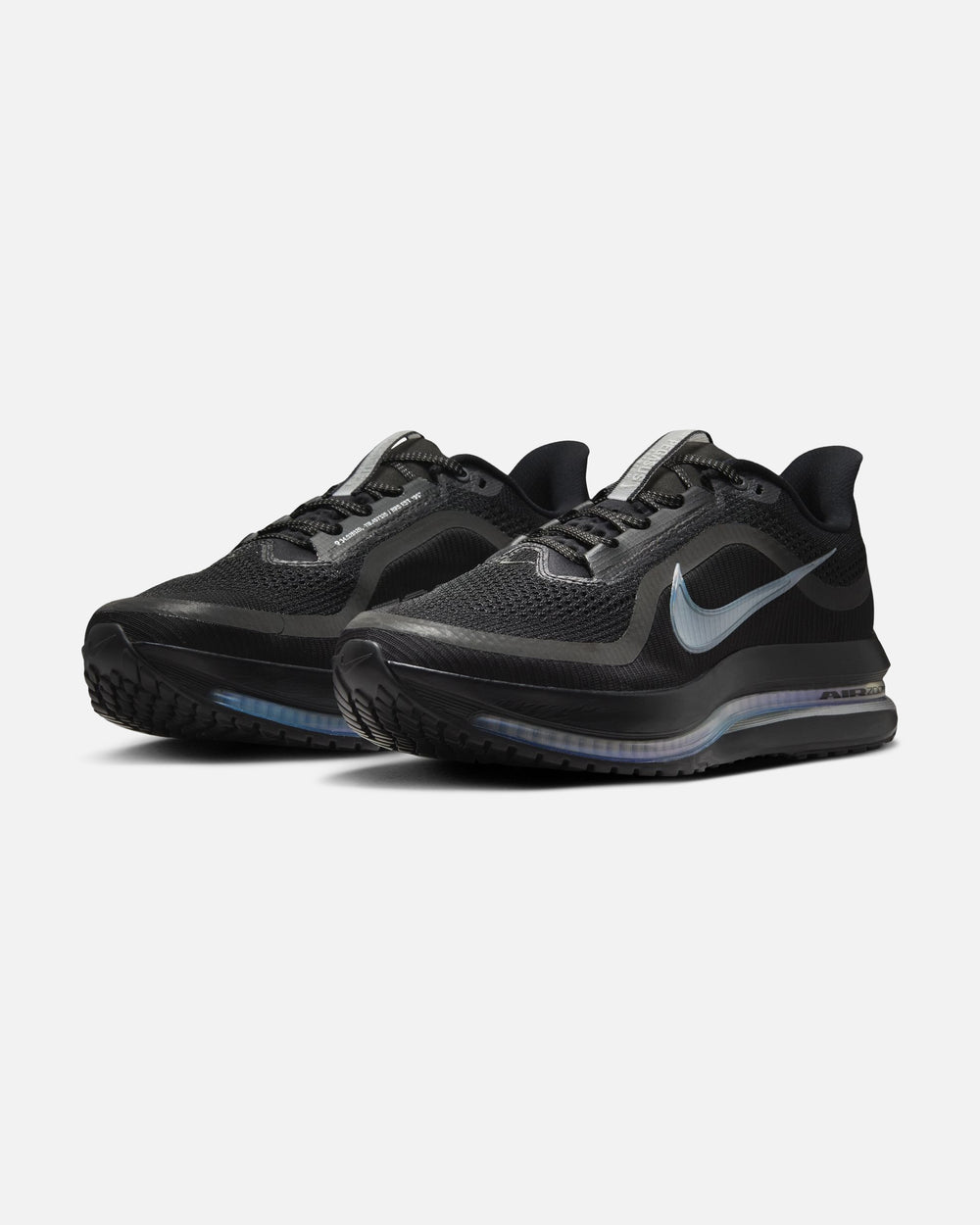NIKE PEGASUS PREMIUM - BLACK/ METALLICSILVER – Undefeated