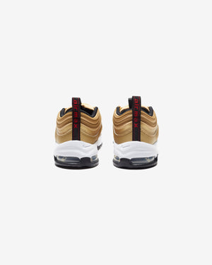 NIKE PS AIR MAX 97 - METALLICGOLD/ UNIVERSITYRED/ BLACK/ WHITE