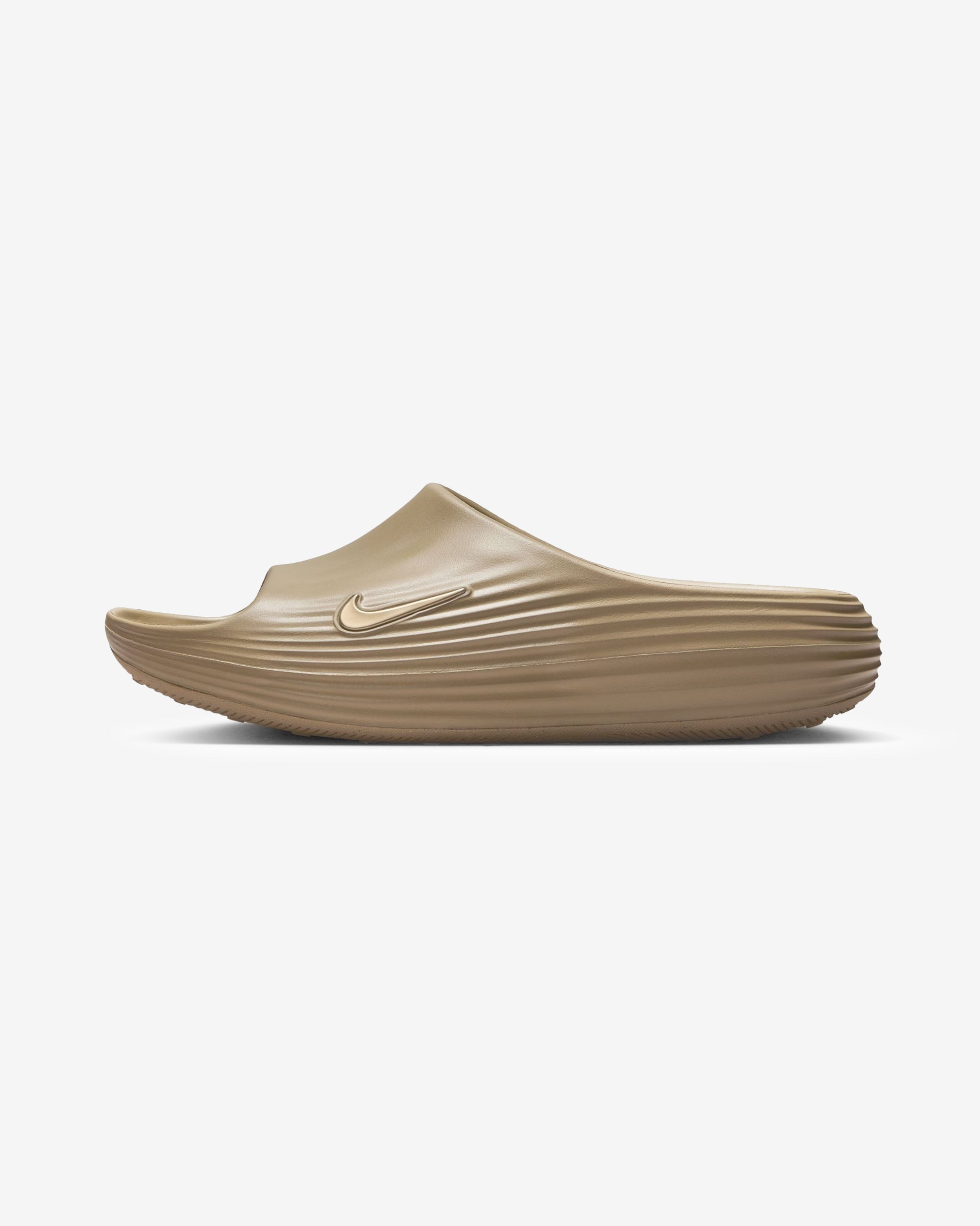 NIKE REACTX REJUVEN8 SLIDE - KHAKI – Undefeated