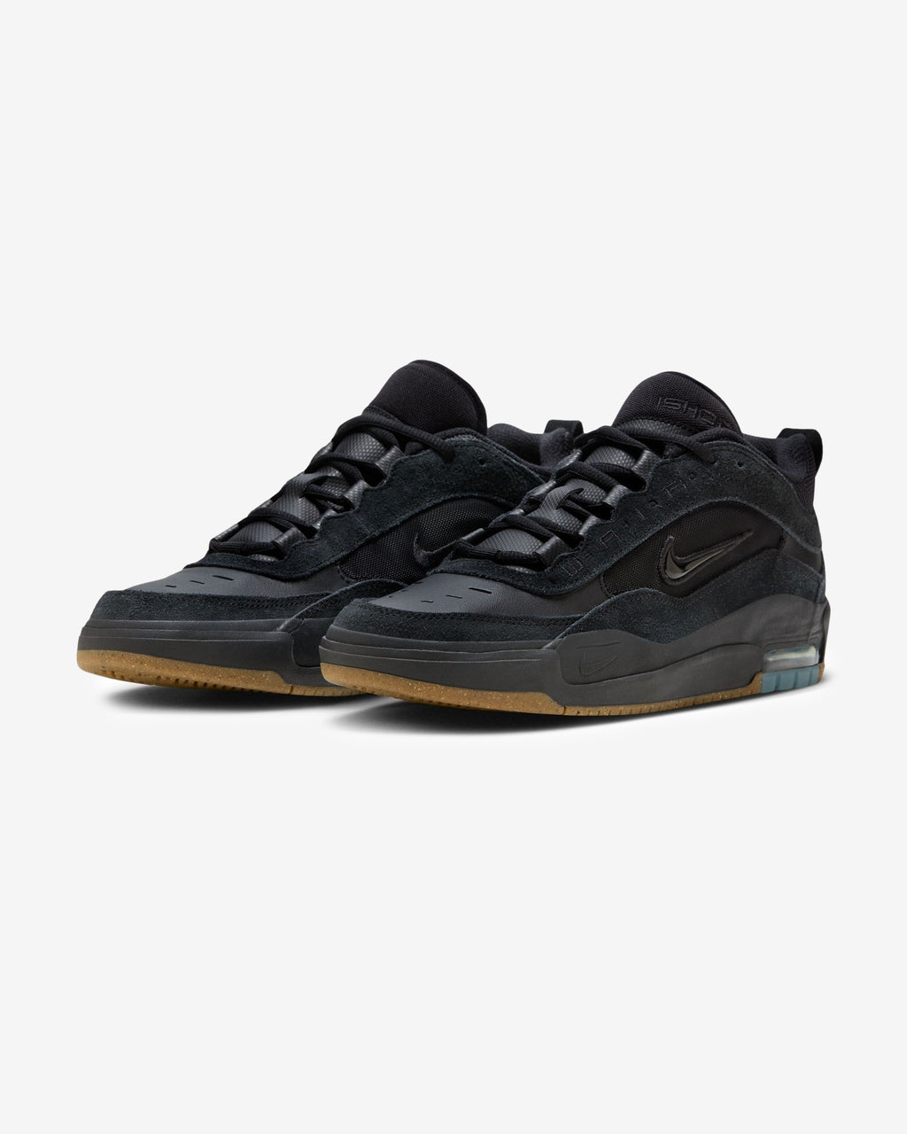 NIKE SB AIR MAX ISHOD - BLACK/ ANTHRACITE - NIKE SB AIR MAX ISHOD - BLACK/ ANTHRACITE