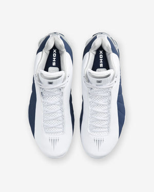 NIKE SHOX BB4 - WHITE/ MIDNIGHT NAVY – Undefeated
