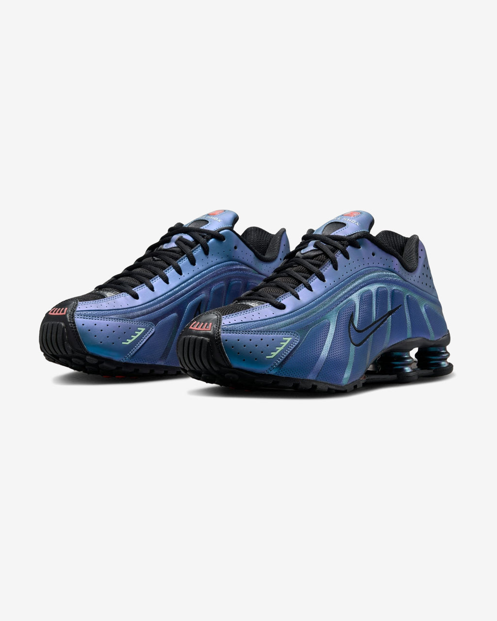 NIKE SHOX R4 - METALLICSILVER/ BLACK - NIKE SHOX R4 - METALLICSILVER/ BLACK