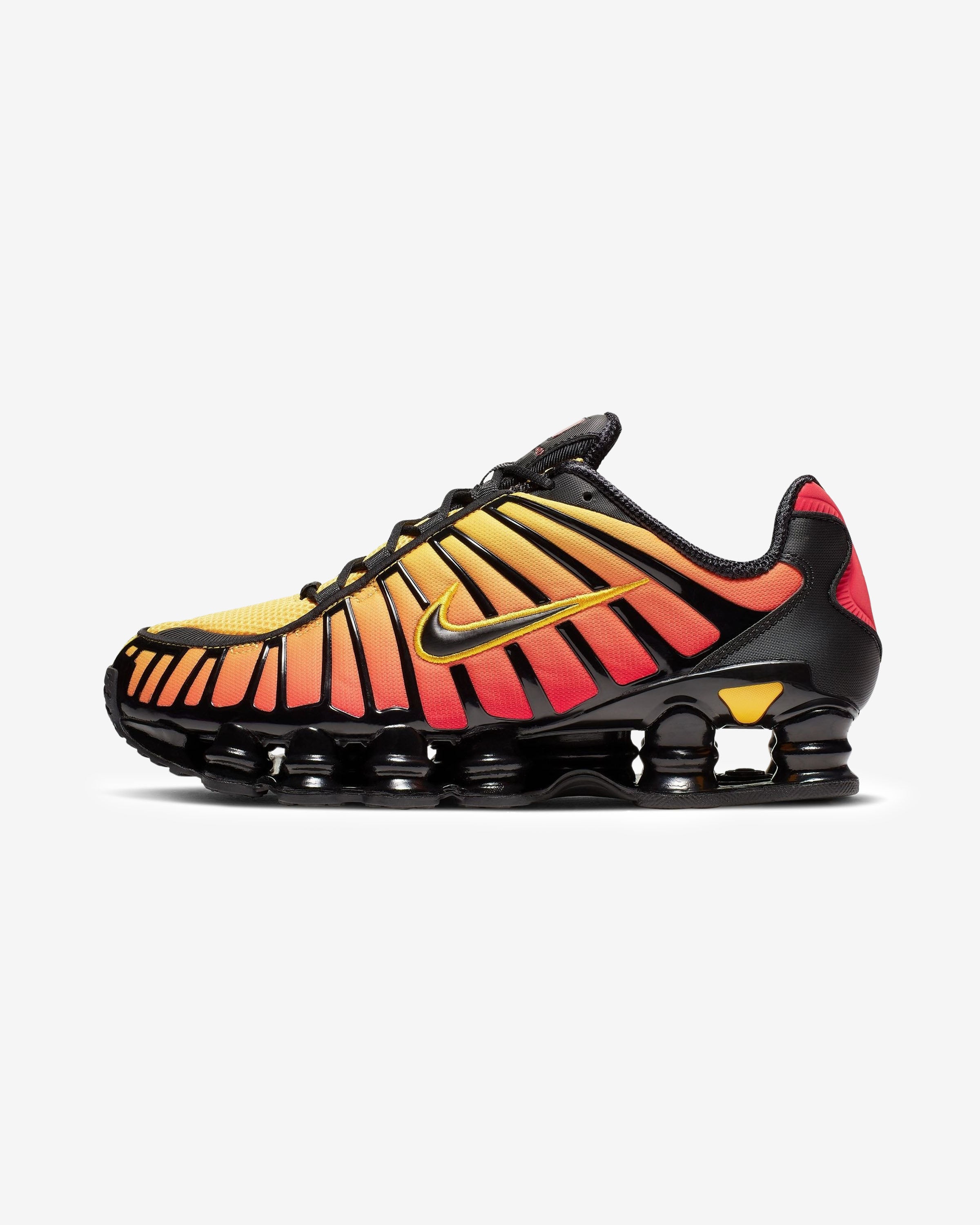 NIKE SHOX TL - BLACK/ AMARILLO/ UNIVERSITYRED