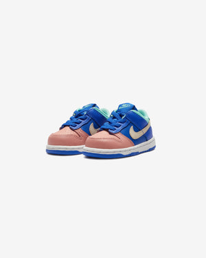 NIKE TD DUNK LOW - HYPERROYAL/ SANDDRIFT/ EMERALDRISE