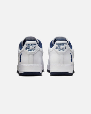 NIKE US FORCE 1 - WHITE/ MIDNIGHTNAVY