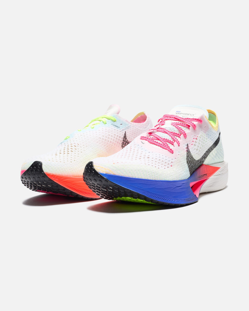 NIKE VAPORFLY 3 - MULTICOLOR/ VOLT/ HYPERPINK - NIKE VAPORFLY 3 - MULTICOLOR/ VOLT/ HYPERPINK