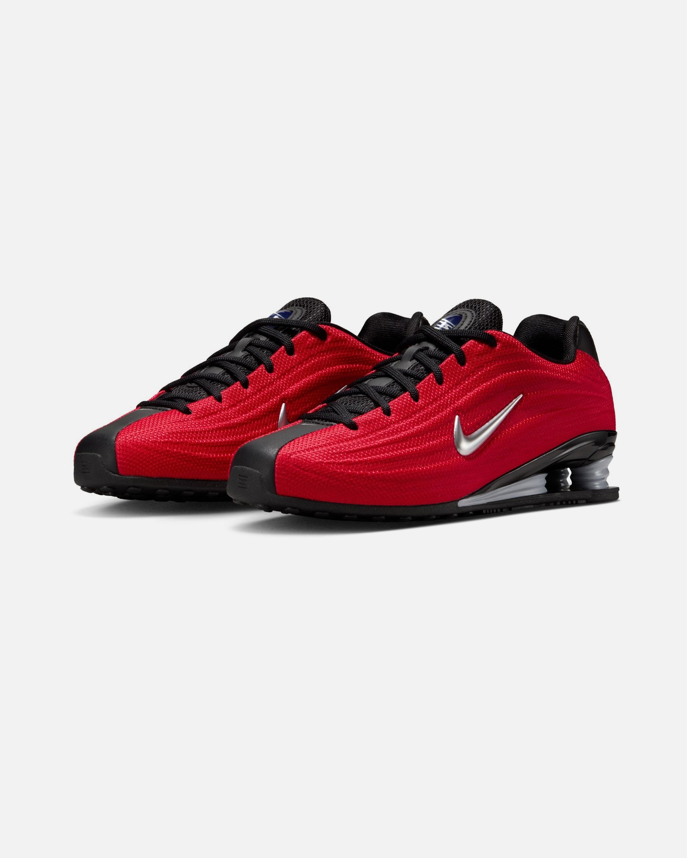 NIKE WMNS SHOX Z - FIRE RED/ METALLIC SILVER/ BLACK – Undefeated