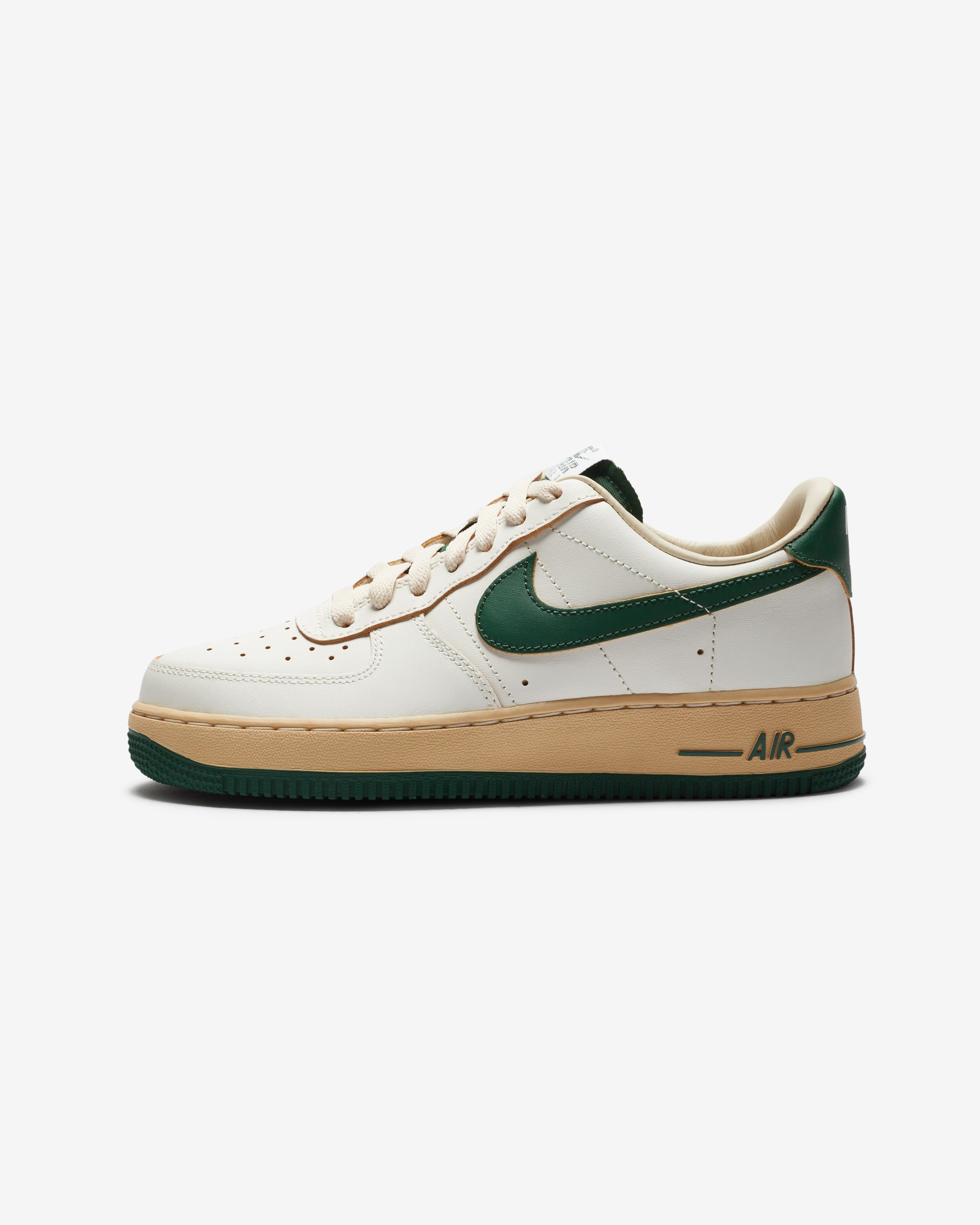 NIKE WOMENS AIR FORCE 1 '07 LV8 - SAIL/ GORGEGREEN/ SESAME