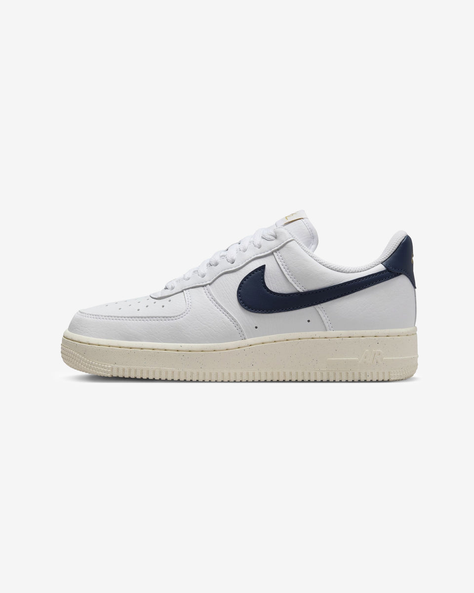 NIKE WOMEN'S AIR FORCE 1 '07 NN - WHITE/ OBSIDIAN – Undefeated