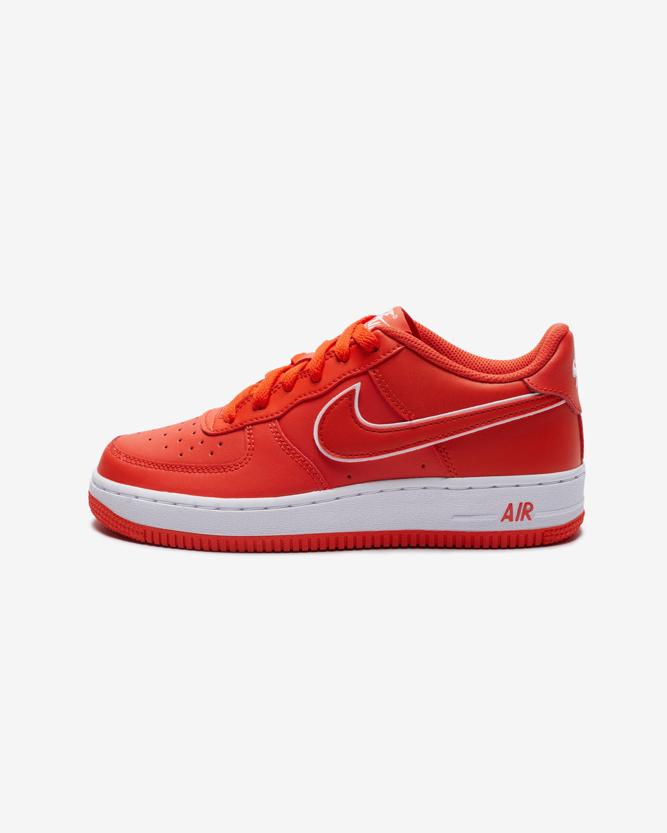 NIKE WOMEN'S AIR FORCE 1 - PICANTERED/ WHITE – Undefeated