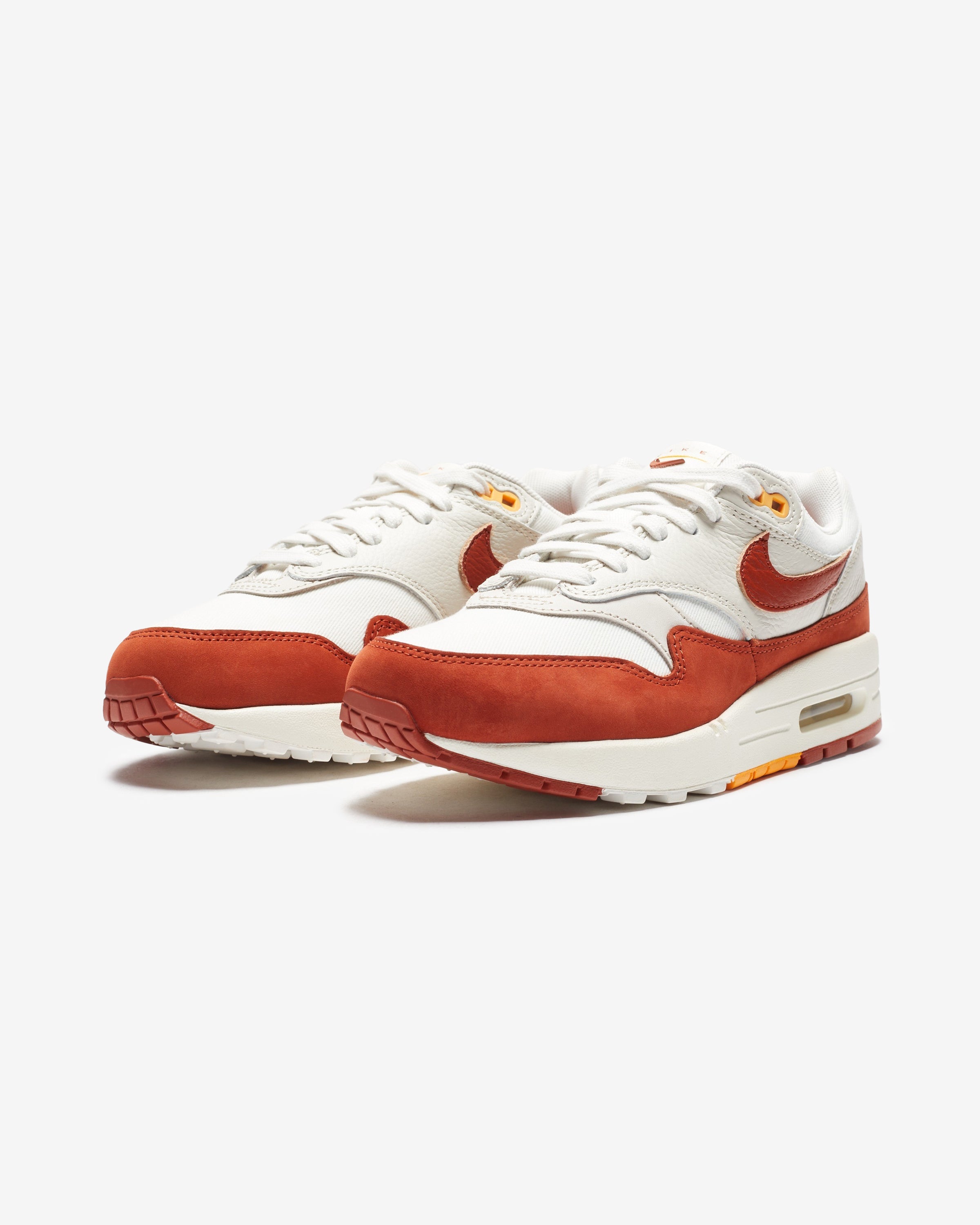 NIKE WOMEN'S AIR MAX 1 LX - SAIL/ RUGGEDORANGE