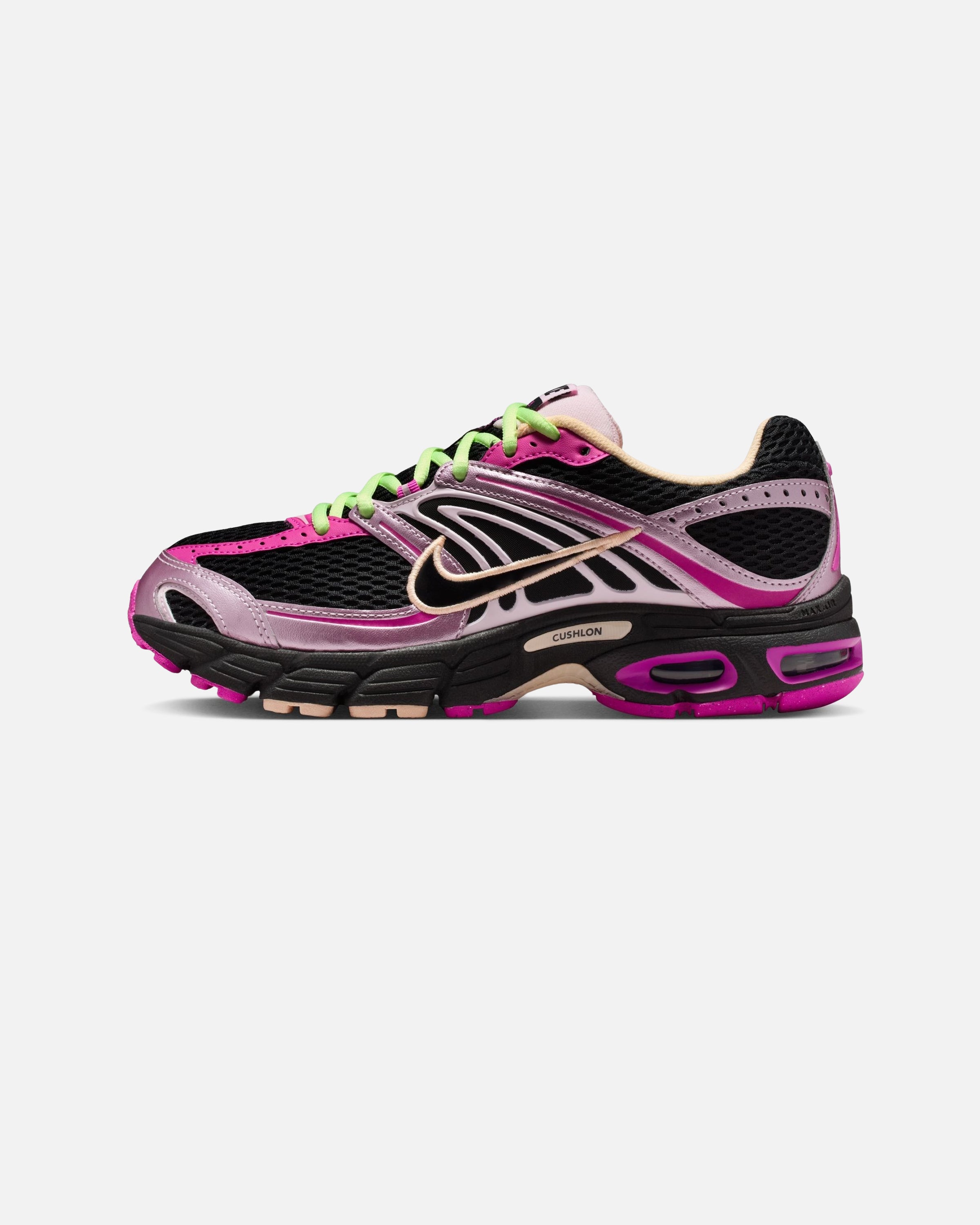 NIKE WOMEN'S AIR MAX MOTO 2K - BLACK/ FIREPINK