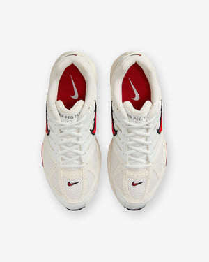 NIKE WOMEN'S AIR PEG 2K5 - WHITE/ GYMRED/ PHANTOM