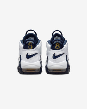 NIKE GS AIR UPTEMPO - WHITE/ MIDNIGHTNAVY