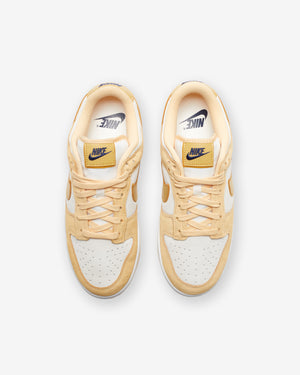 NIKE WOMEN'S DUNK LOW LX - CELESTIALGOLD/ WHEATGOLD/ SAIL