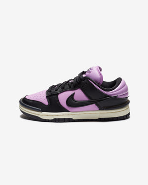 NIKE WOMEN'S DUNK LOW TWIST - RUSHFUCHSIA/ BLACK