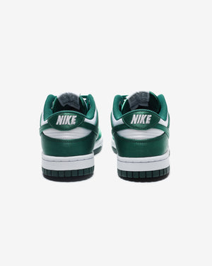 NIKE WOMEN'S DUNK LOW - WHITE/ TEAMGREEN