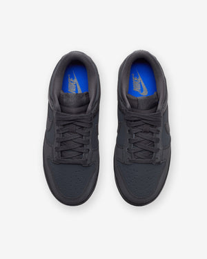 NIKE WOMEN'S DUNK LOW - ANTHRACITE/ BLACK/ RACERBLUE