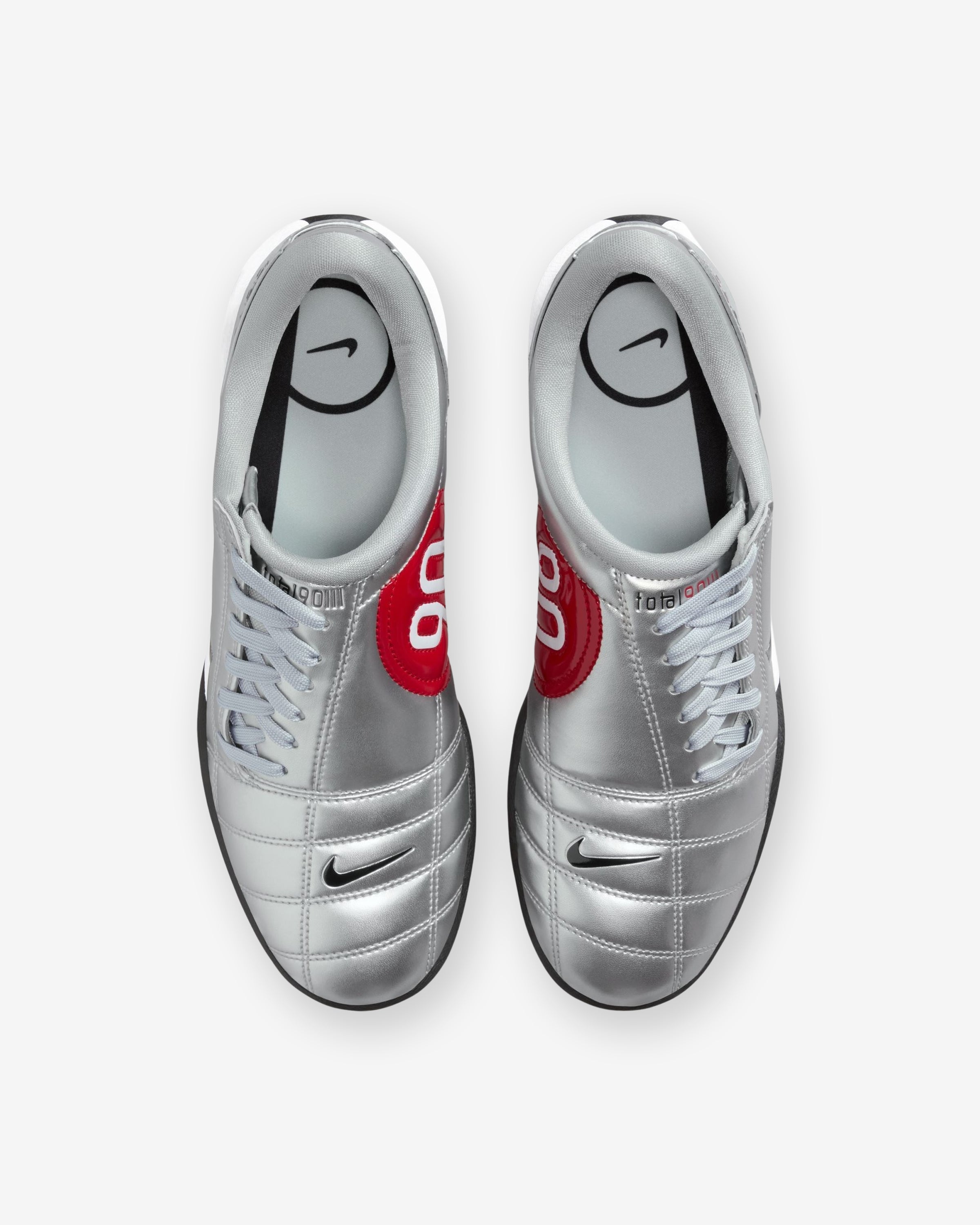 NIKE WOMEN'S TOTAL 90 - METALLICSILVER/ BLACK