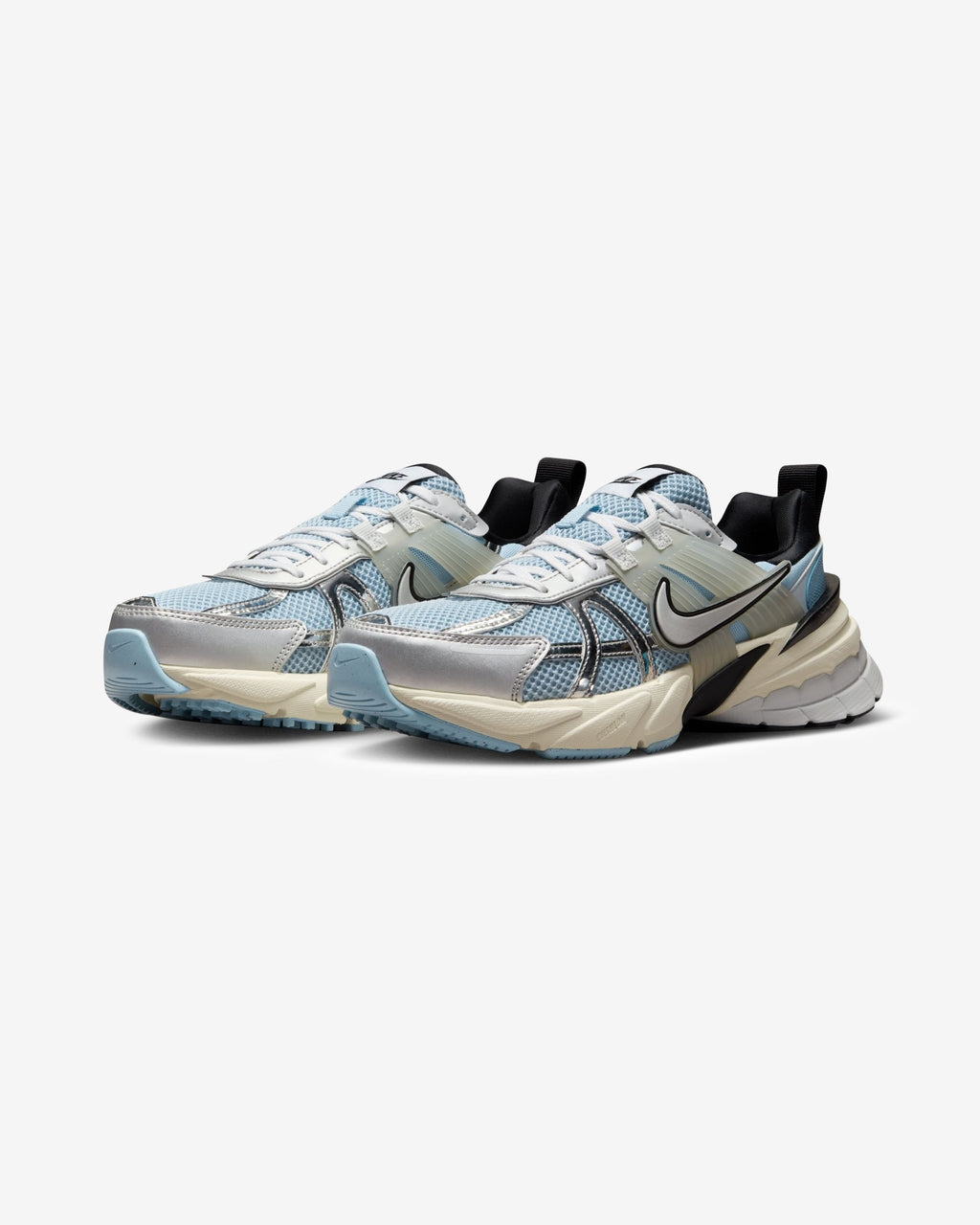 NIKE WOMEN'S V2K RUN - PSYCHICBLUE/ METALLICSILVER - NIKE WOMEN'S V2K RUN - PSYCHICBLUE/ METALLICSILVER