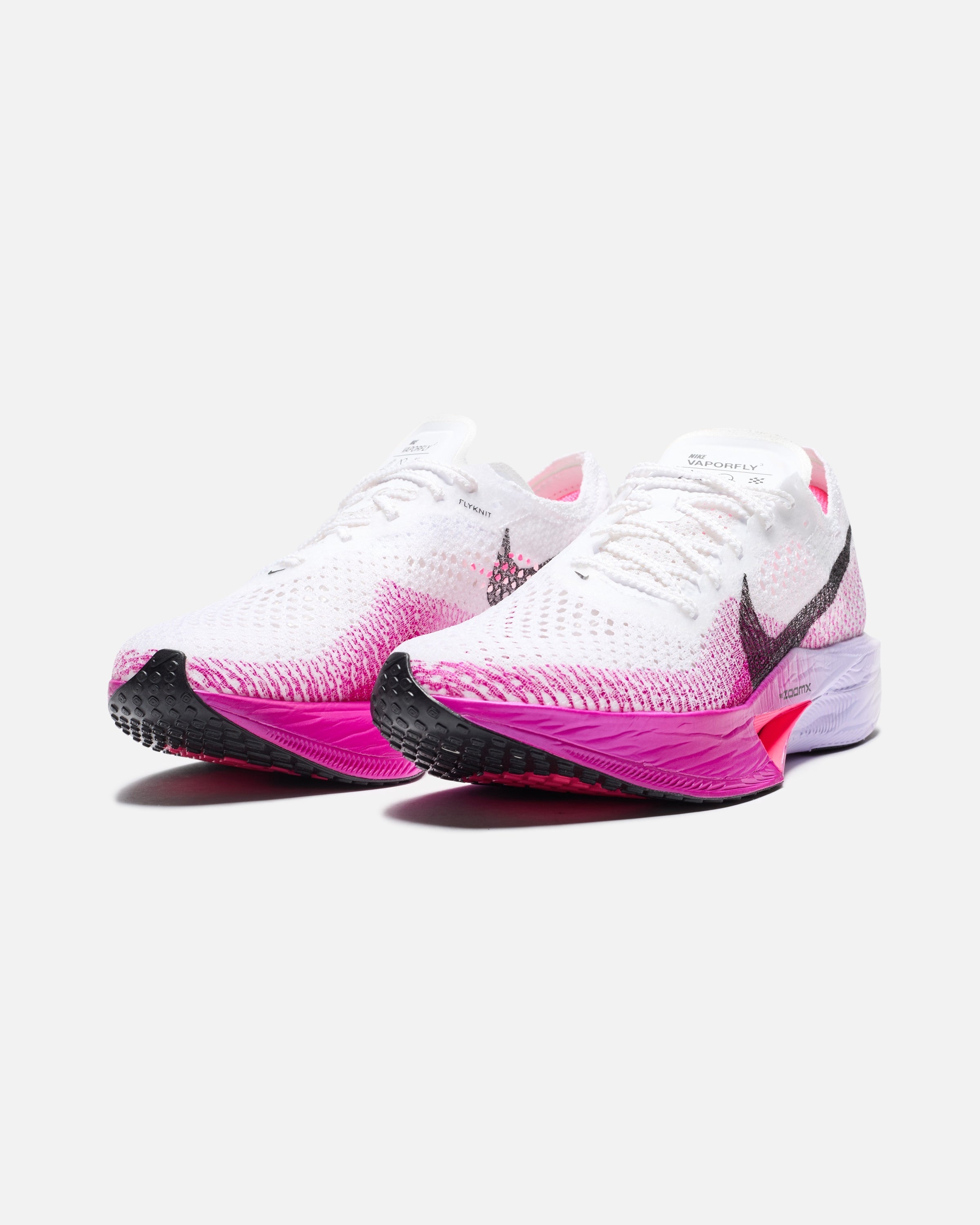 NIKE WOMEN'S VAPORFLY 3 - WHITE/ VIVIDPURPLE