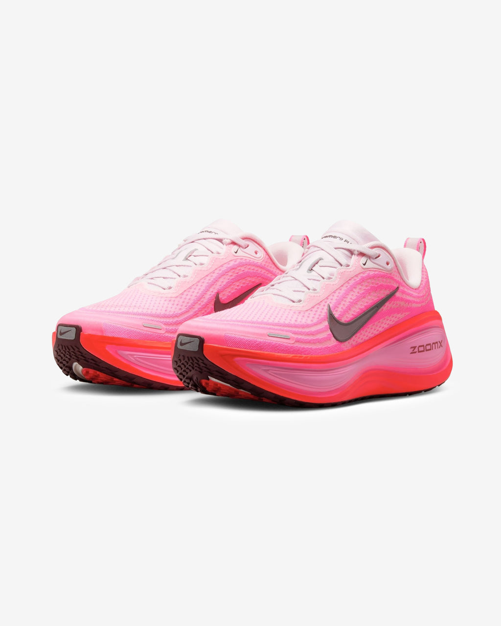 NIKE WOMEN'S VOMERO PLUS - HYPERPINK/ BURGUNDYCRUSH - NIKE WOMEN'S VOMERO PLUS - HYPERPINK/ BURGUNDYCRUSH