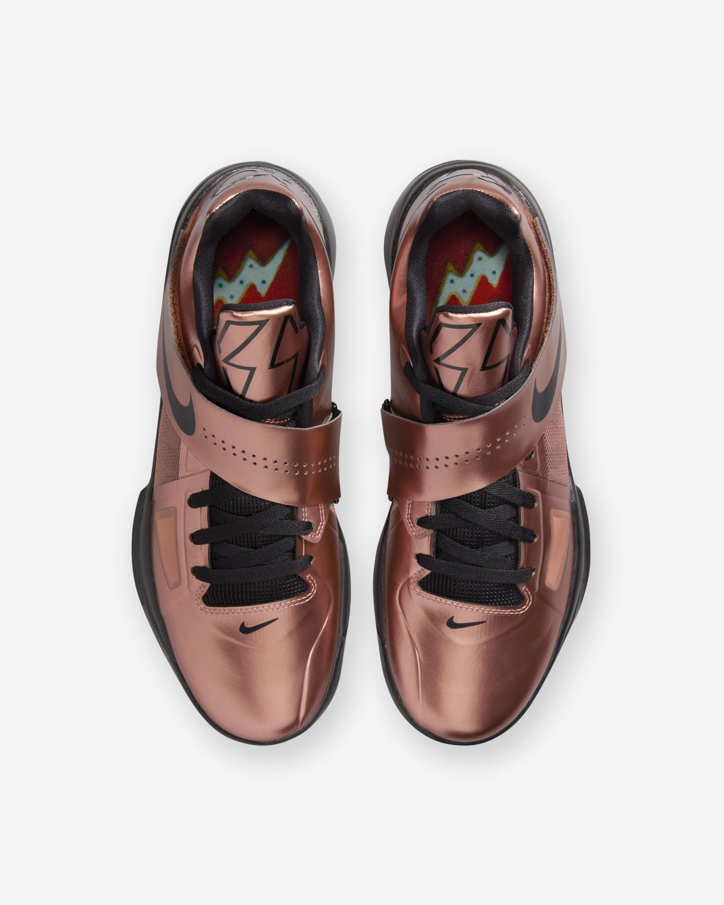 NIKE ZOOM KD IV - METALLICCOPPER/ BLACK