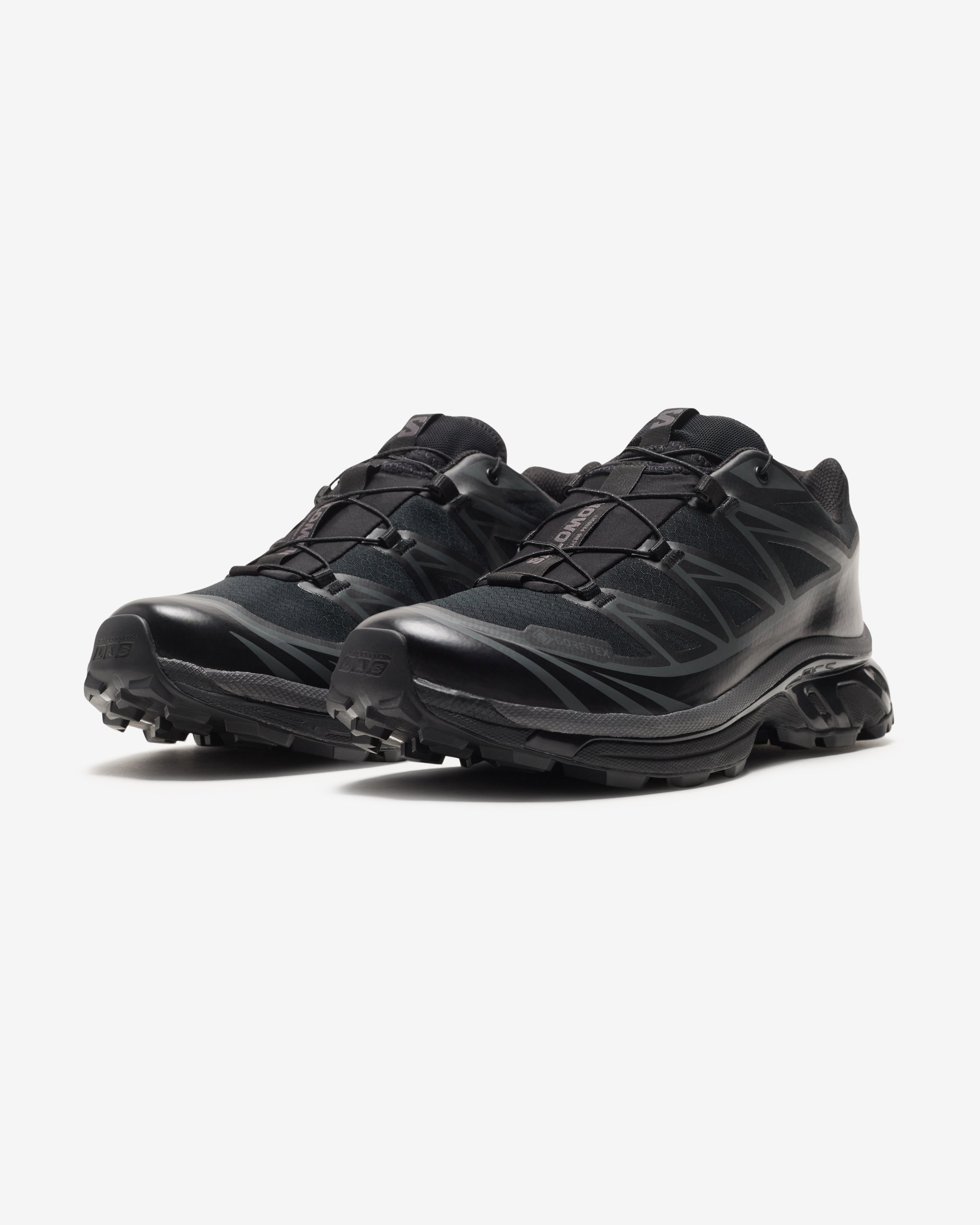 靴 SALOMON XT-6 GTX Black 24cm SALOMON XT-6 GTX - BLACK/ ASPHALT – Undefeated