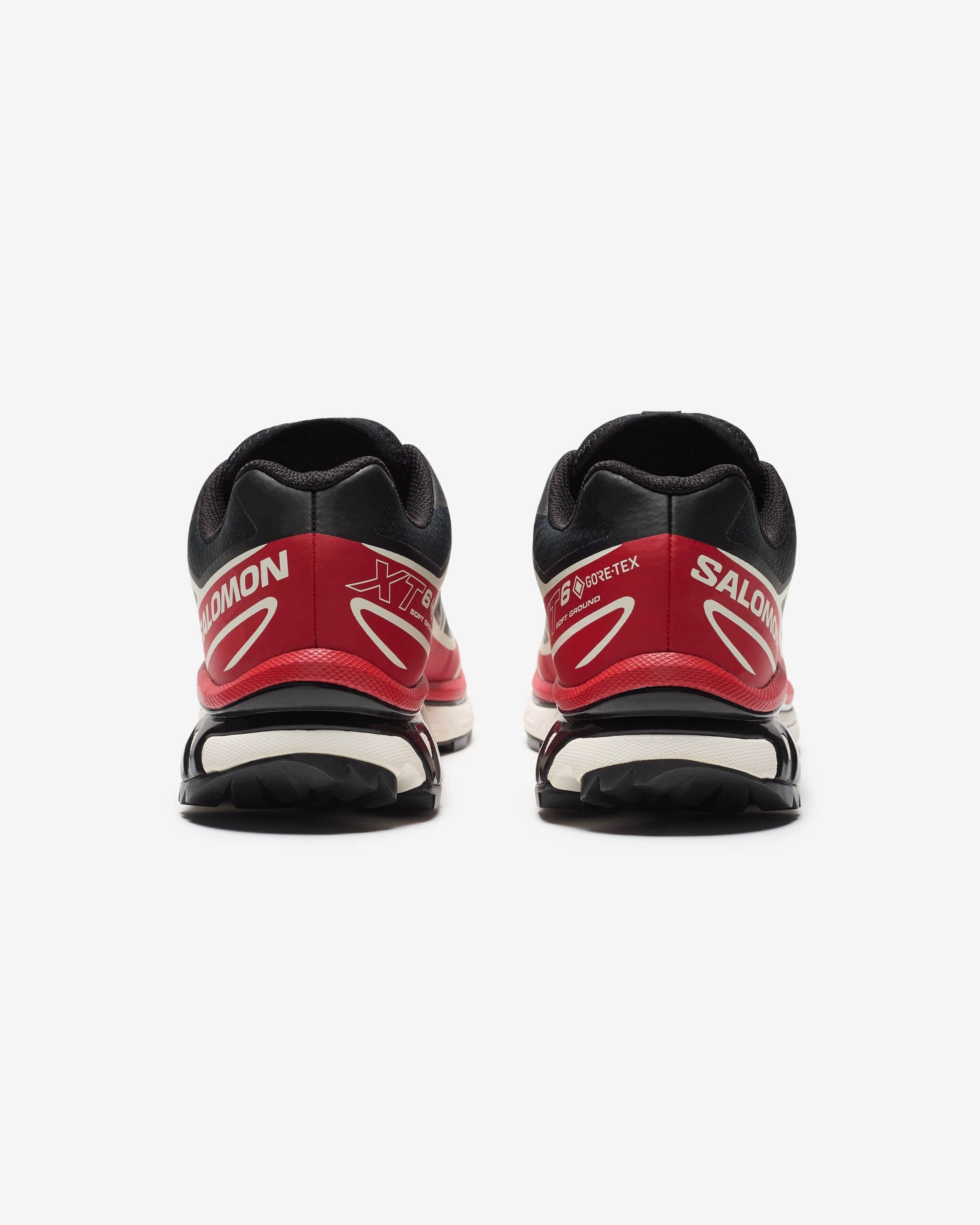 SALOMON XT-6 GTX - BLACK/ FLAMESCARLET