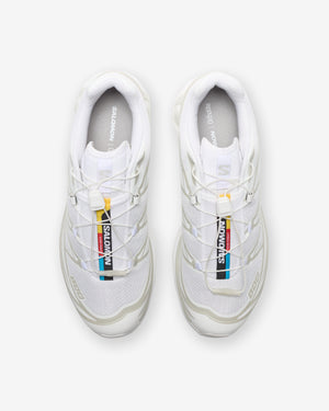 SALOMON XT-6 - WHITE/ LUNAR ROCK – Undefeated