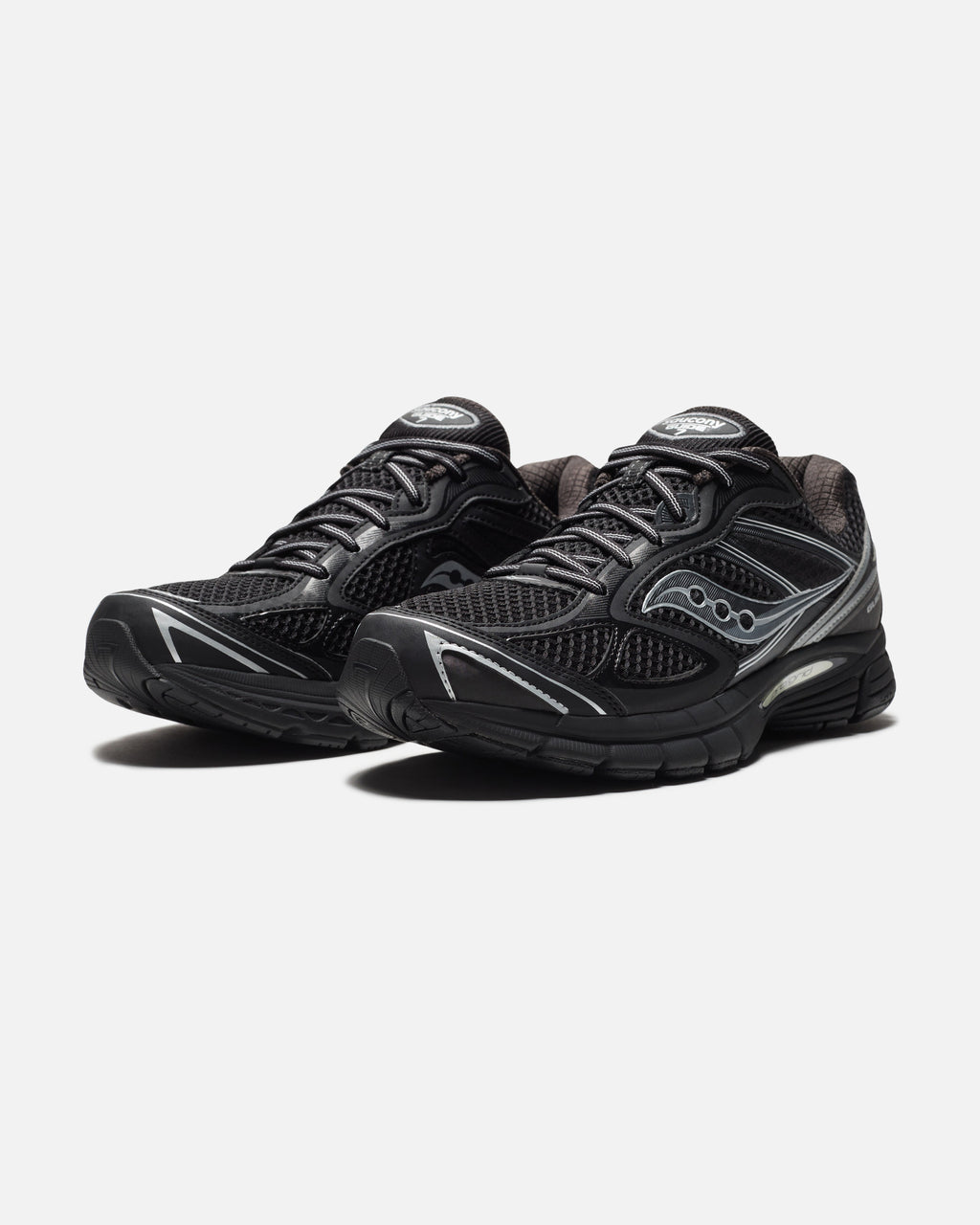 SAUCONY PROGRID GUIDE 7 - BLACK/ SILVER - SAUCONY PROGRID GUIDE 7 - BLACK/ SILVER