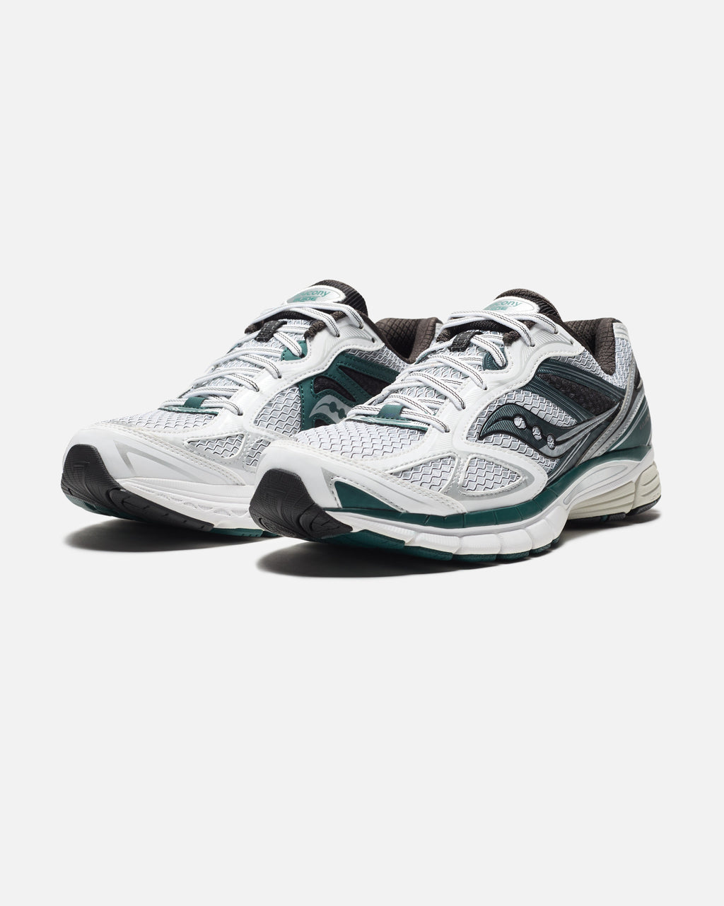 SAUCONY PROGRID GUIDE 7 - WHITE/ PINE - SAUCONY PROGRID GUIDE 7 - WHITE/ PINE
